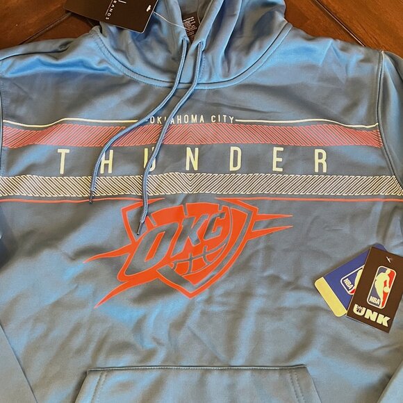 OKC Oklahoma City Thunder NBA Hoodie Adult Medium - Picture 1 of 9